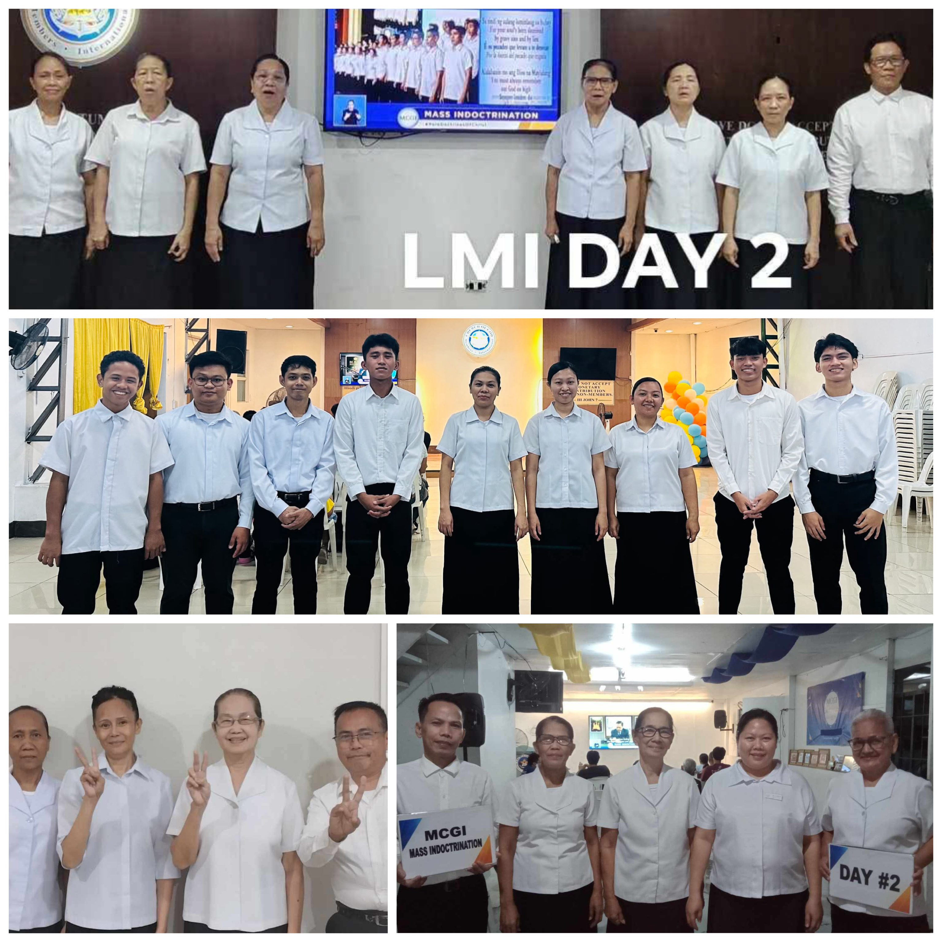 Attendance for Mass Indoctrination 02
